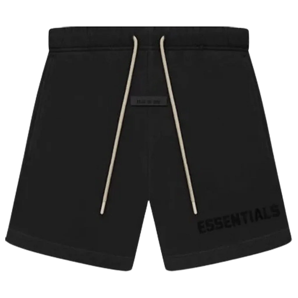 Fear of God Essentials Black Collection Sweatshort Jet Black
