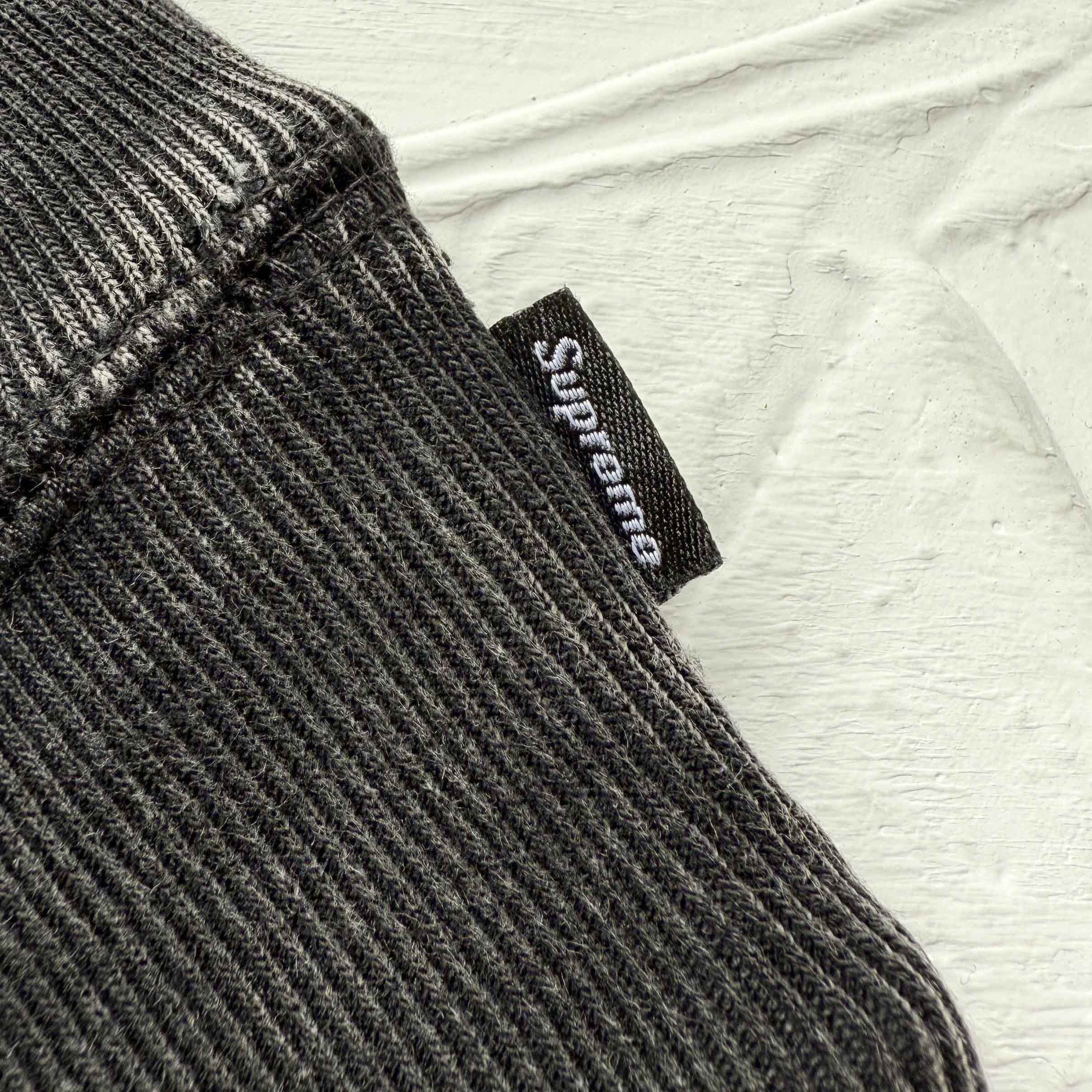 Supreme 25SS Washed Box Logo Crewneck Sweatshirts