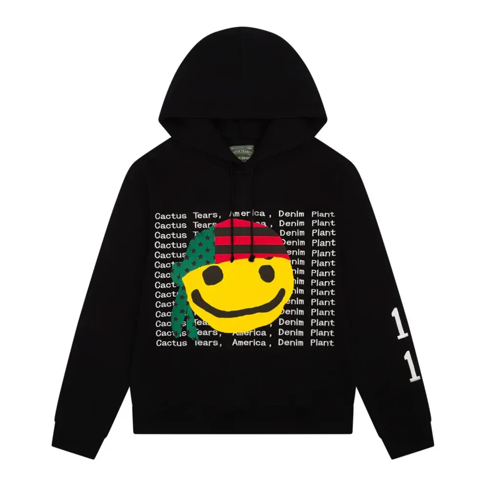 Denim Tears x CPFM Cactus Tears Hoodie Black