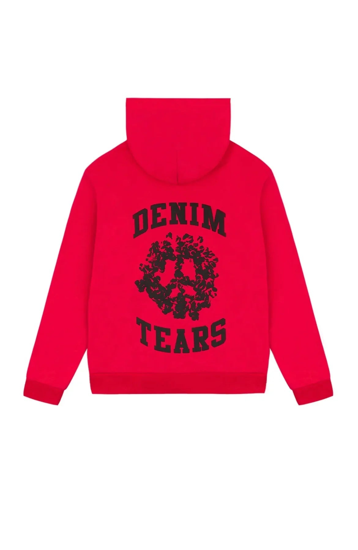 Denim Tears Denim University Zip Hoodie SS24 Red