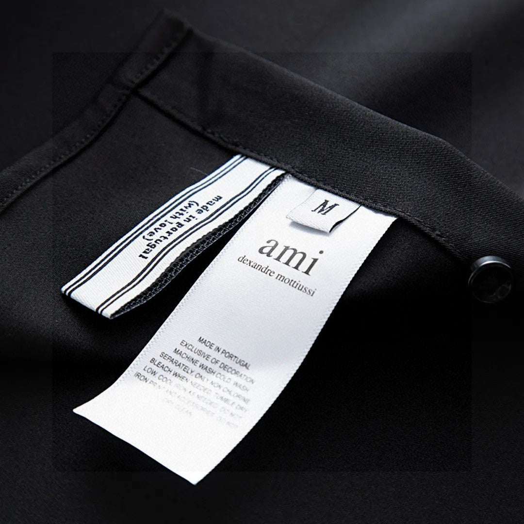 AMI Paris Ami de Coeur Long Sleeve Shirt – Autumn Collection