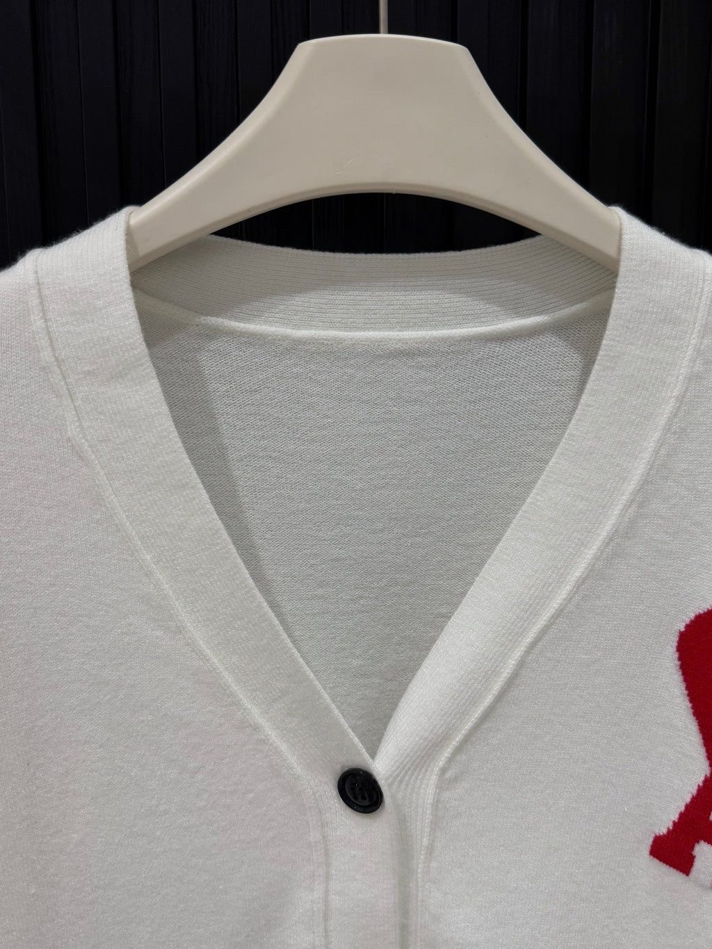 Ami Paris De Coeur Knit Cardigan