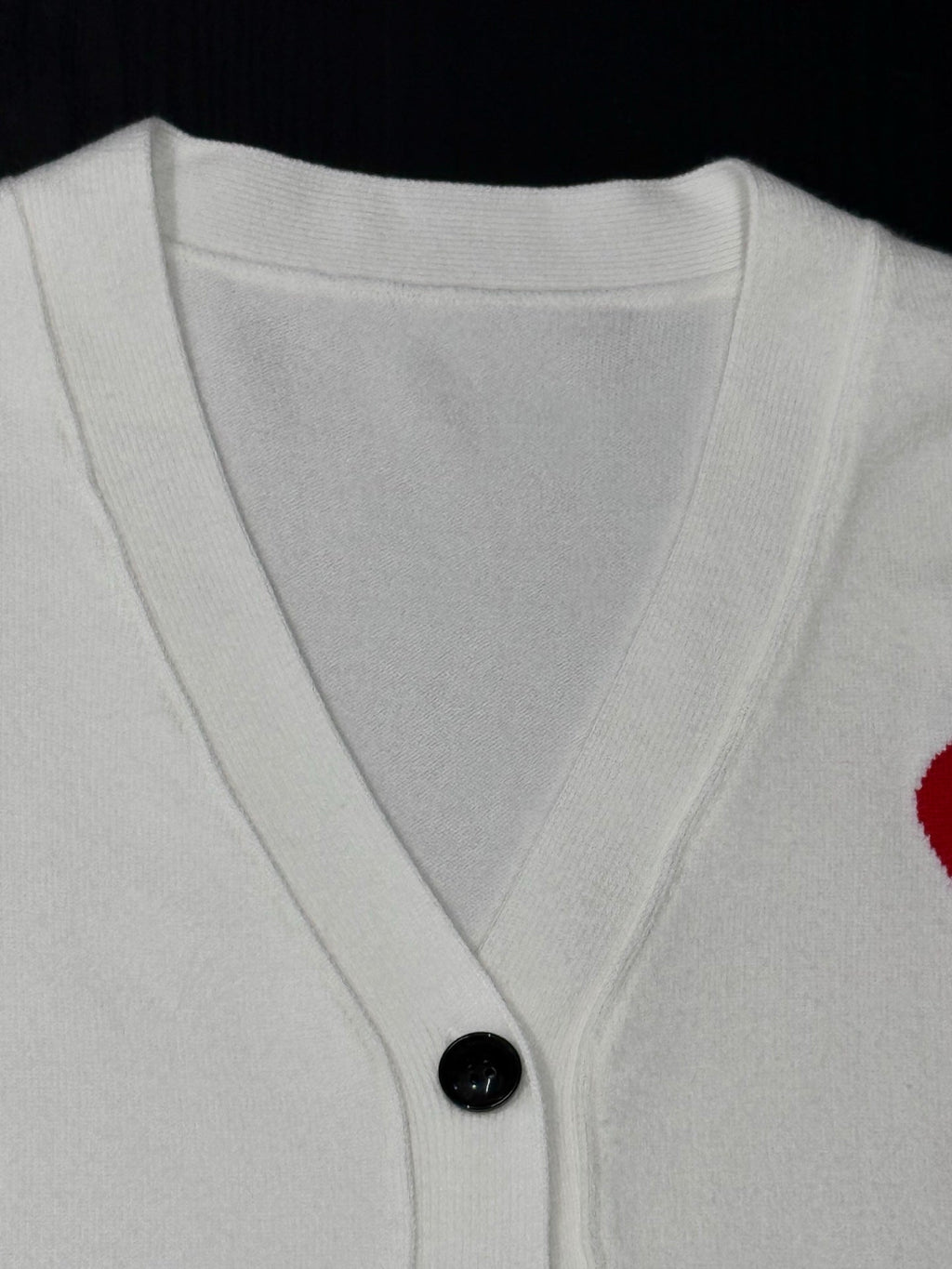 Ami Paris De Coeur Knit Cardigan