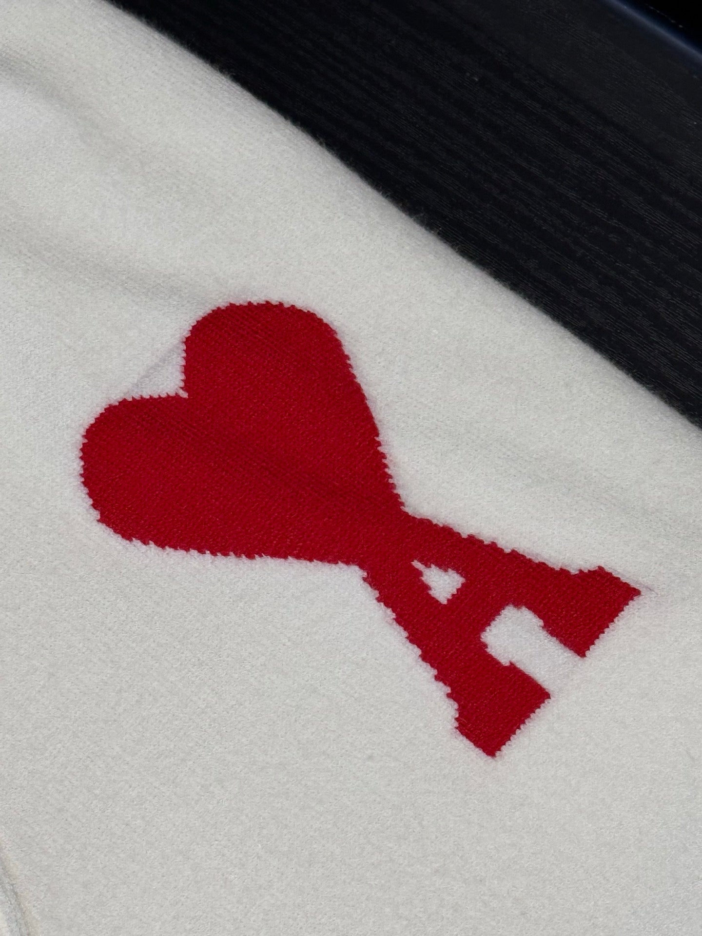 Ami Paris De Coeur Knit Cardigan