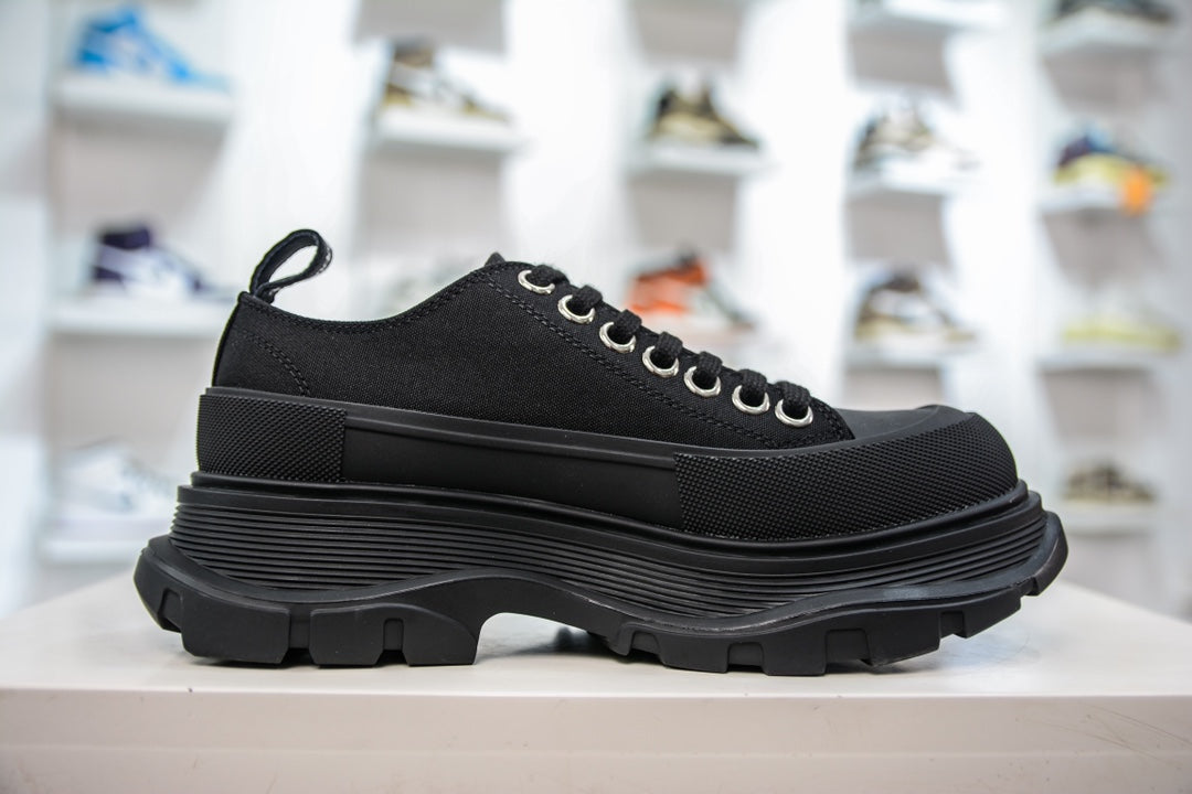 Alexander McQueen Platform Canvas Sneakers – 2023 Collection